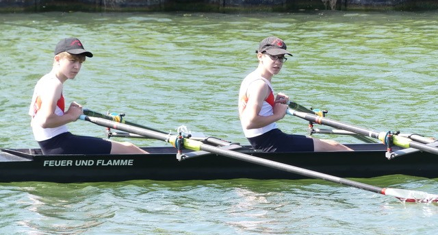 vlnr. Max Händel Christian Solomov