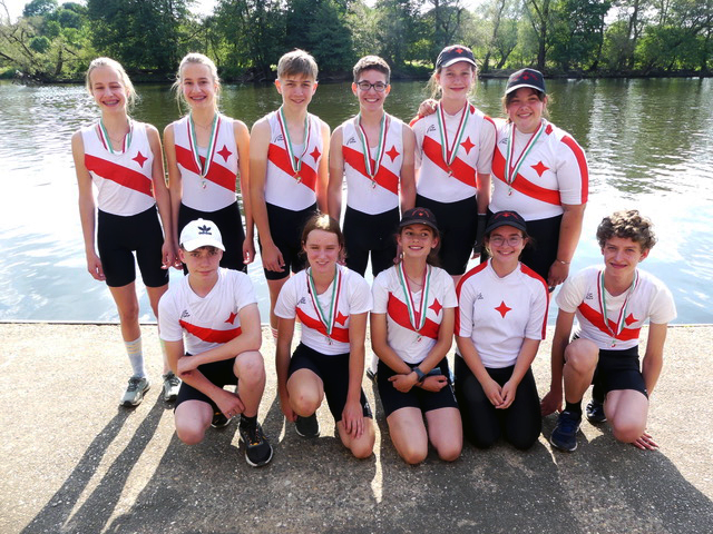 v.l.h.n.r.v Amelie Lehde Lea Sophie Lehde Max Händel Christian Solomov Julie Spring Amelie Sandmann Laurin Spring Mara Klapper Liana Büttner Chiara Dmoch und Lukas Albrecht