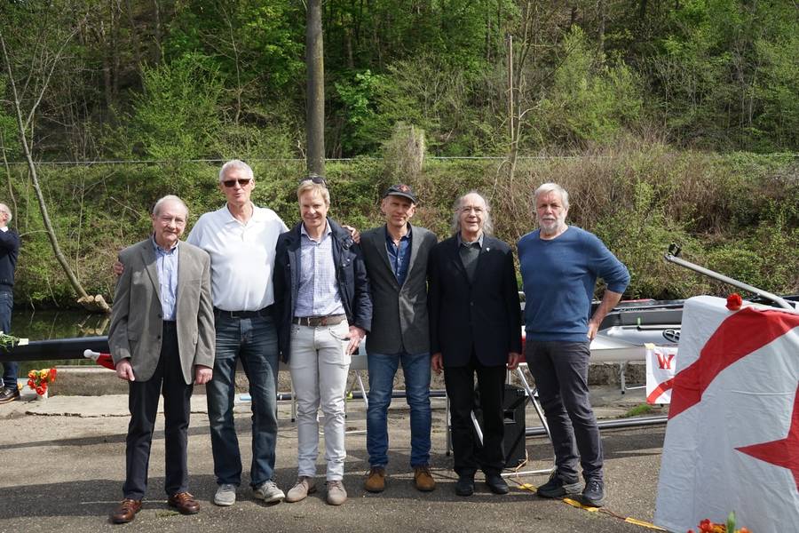 V.l. Dieter Borgmann Volker Grabow Volkhardt Metzger Götz Büttner Anton Schnurr Ötte Dönhoff