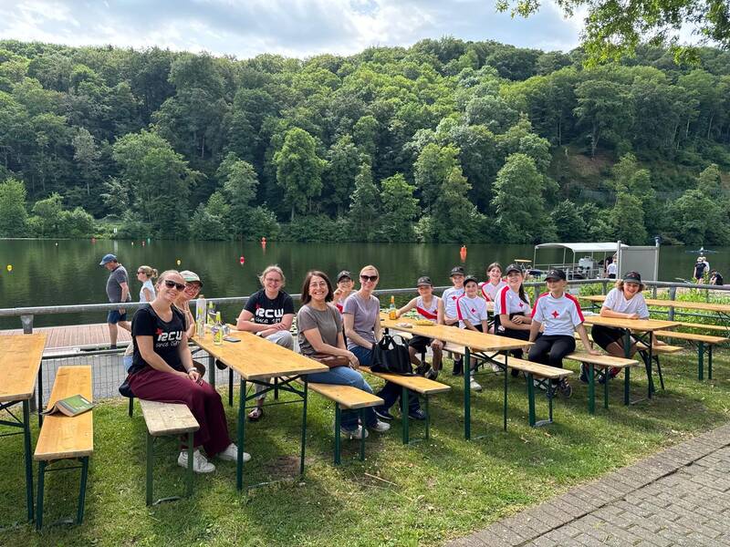 Das RCW Team bei der Kinderregatta in Kettwig.