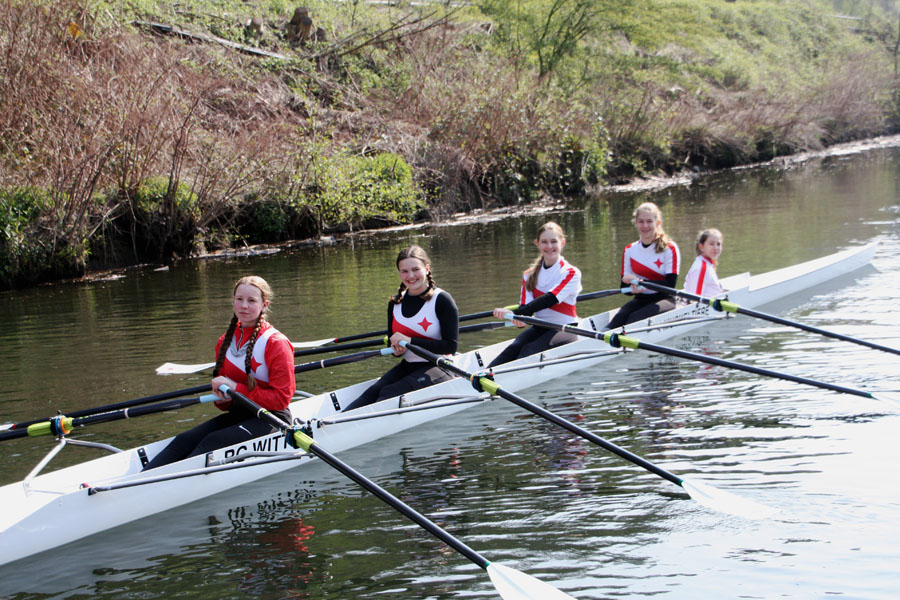 Johanna Thiele, Madita Weinhold, Dascha Benning, Anabel Lehde, Stf. Lena Hellmann