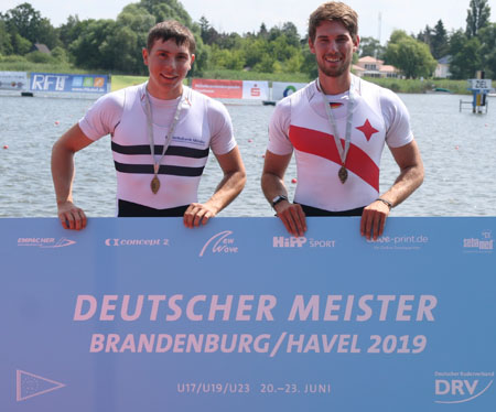 Leo Schandt und Lukas Föinger