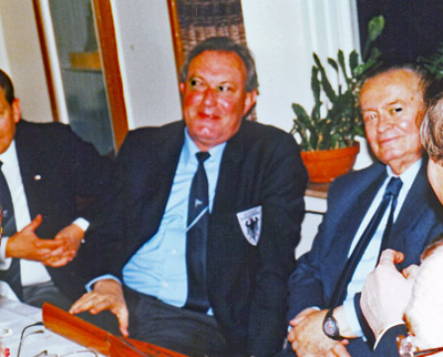 Henrik Lotz und Willi Daume