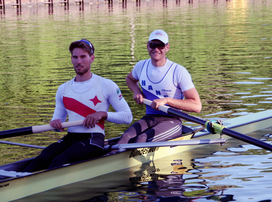 Lukas-Föbinger und Johannes Rentz