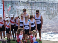 Hannah und Sophie Brozio Finn Lohmeyer Willy Dörfler und Steuermann Semih Beck