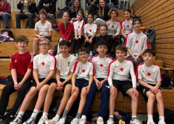 Kinderruderer bei der Talentiade in Essen Kupferdreh