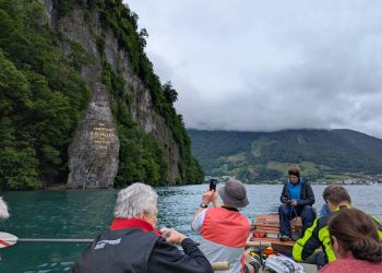 Eine tolle Aussicht auf dem Vierwaldstättersee genossen die Teilnehmerinnen und Teilnehmer.