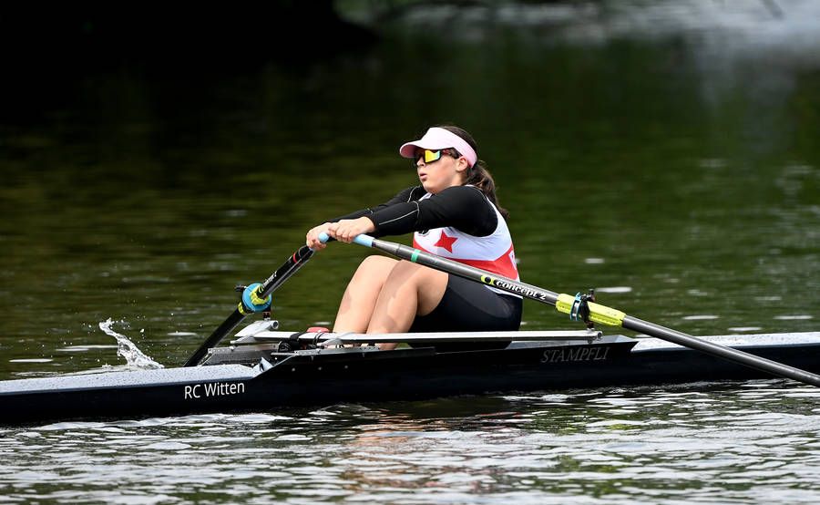 Mara Sandmann qualifizierte sich beim Landeswettbewerb für den Bundeswettbewerb.