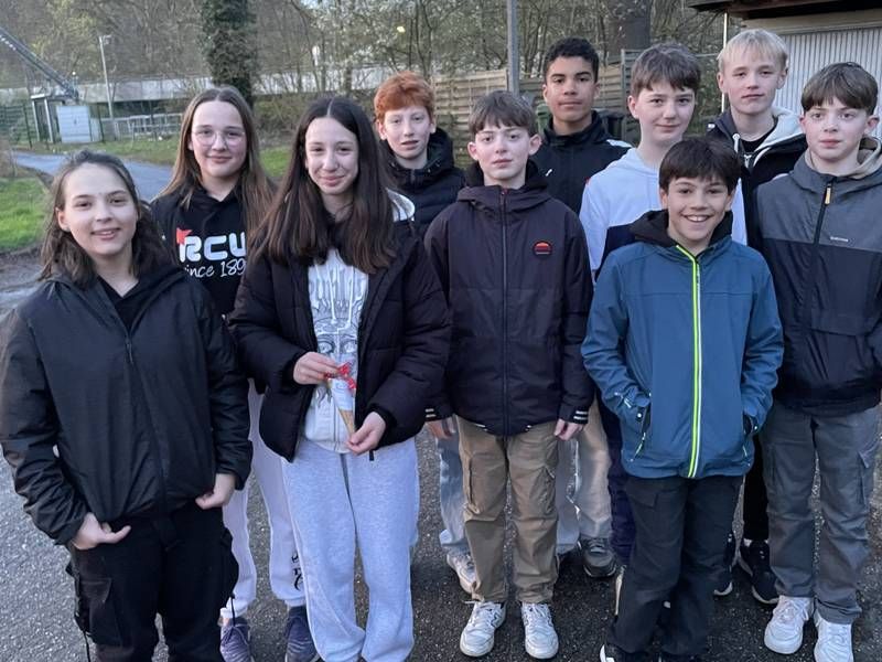 Kindergruppe der ersten Trainingslagerwoche