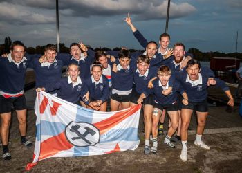 Der Bochum/Witten Achter beendet die Ruder-Bundesliga Saison auf Platz 8. Foto: Alexander Pischke/Ruder-Bundesliga